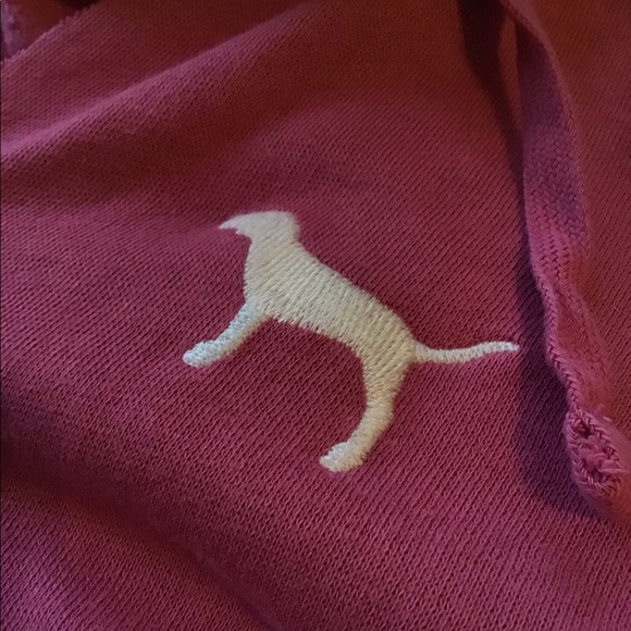 PINK Cropped Hoodie - Picture 3 of 5